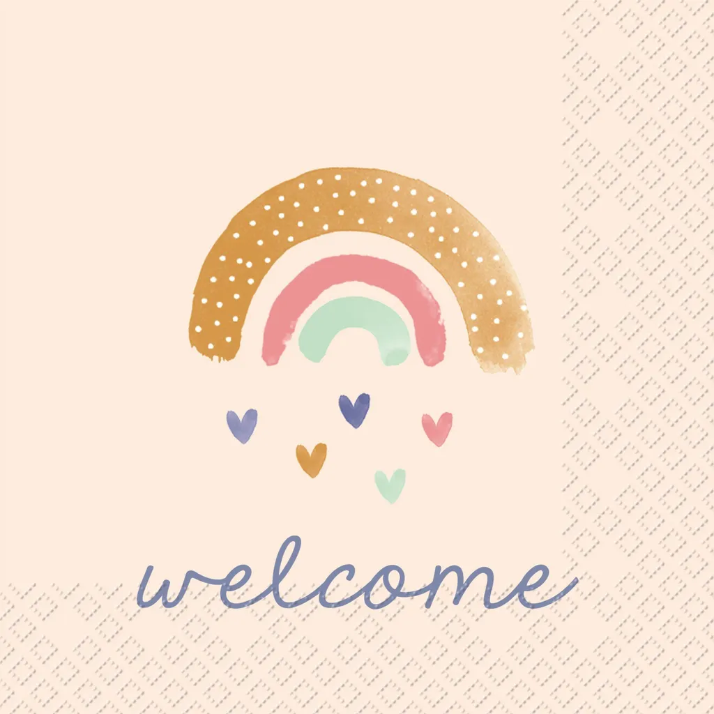 Serviettes en papier douces Stewo Baby 33 cm, pack de 20 exemplaires