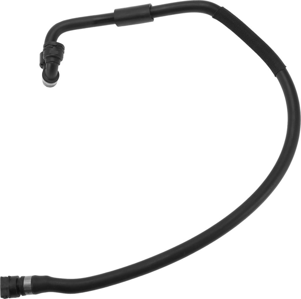 Heizschlauch Kühlerschlauch Nr. 17127805602 für BMW X5 2009-2013 für BMW X6 2008-2011 Schwarz Gummi 1 Stück Kühlmittelschlauch Gute Abdichtung