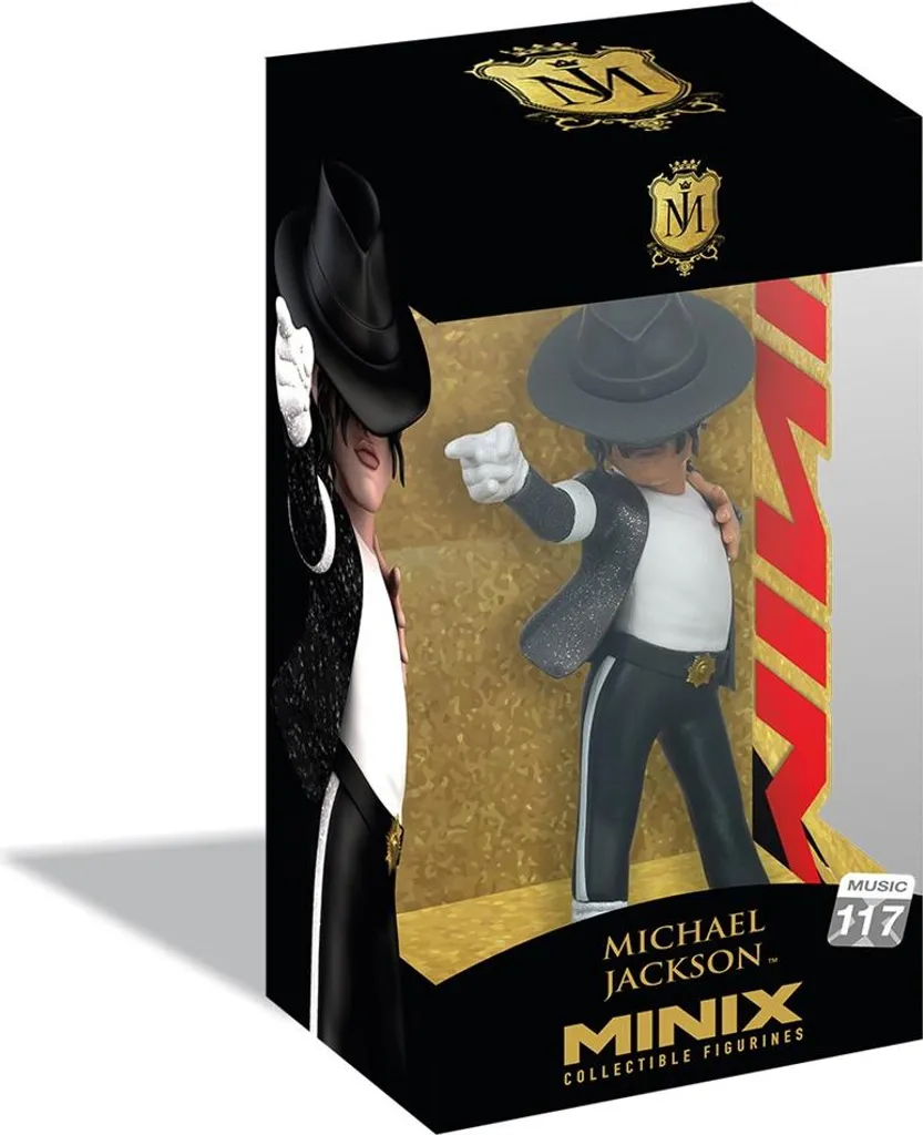 Figurine Michael Jackson Minix Billie Jean 12 cm - Collection Officielle