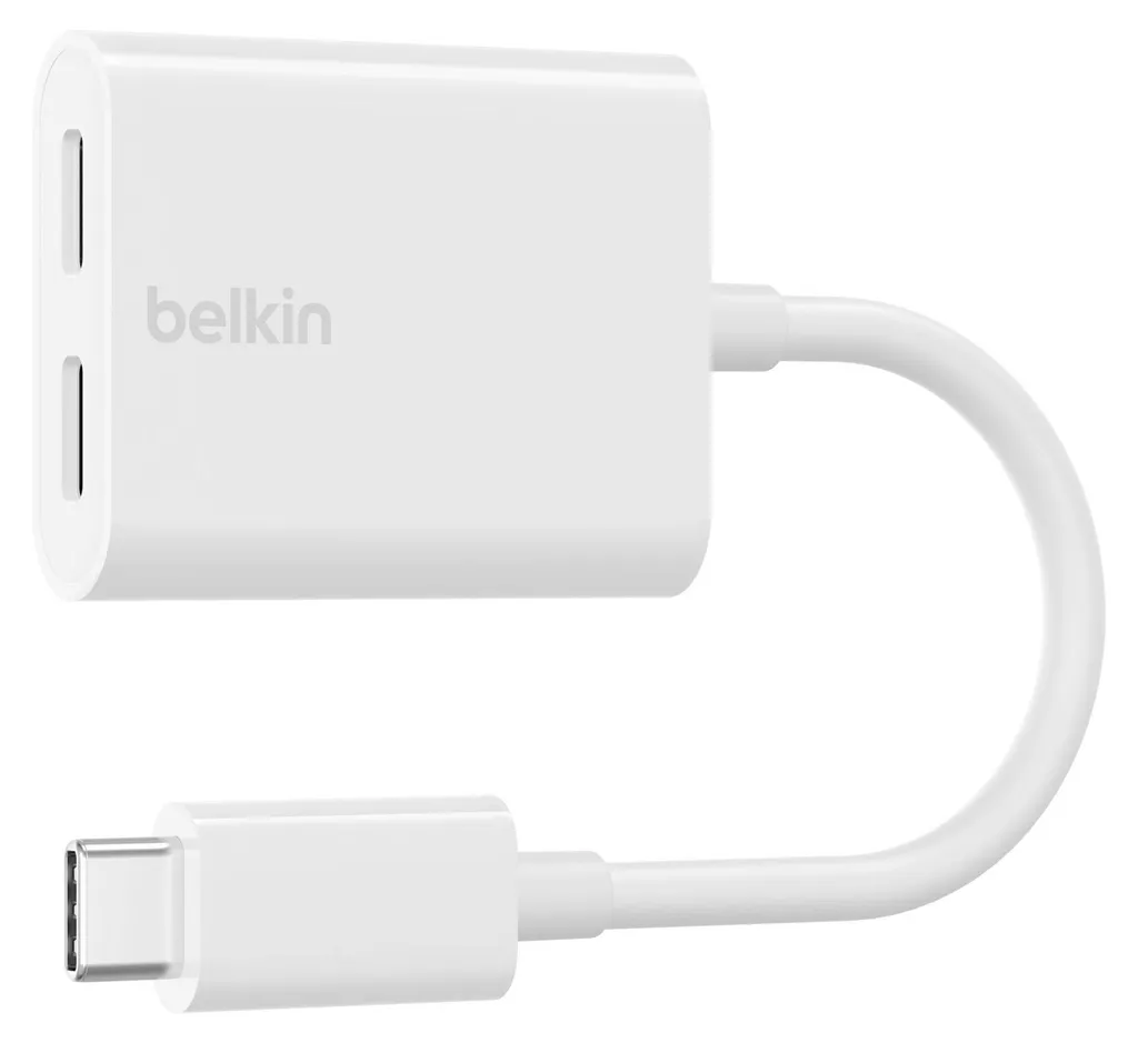 Plus de batterie faible ? Adaptateur audio USB-C Belkin chargeur