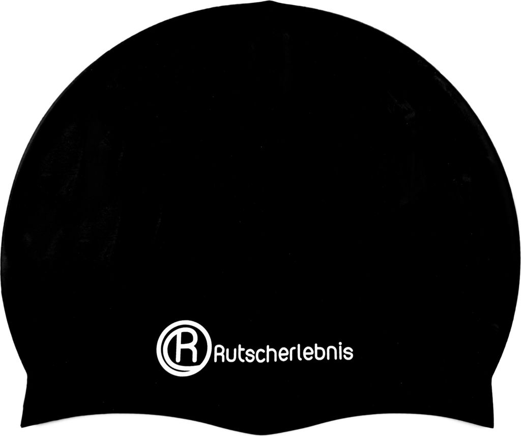 Rutscherlebnis Silicone Cap black/white Produktbild 