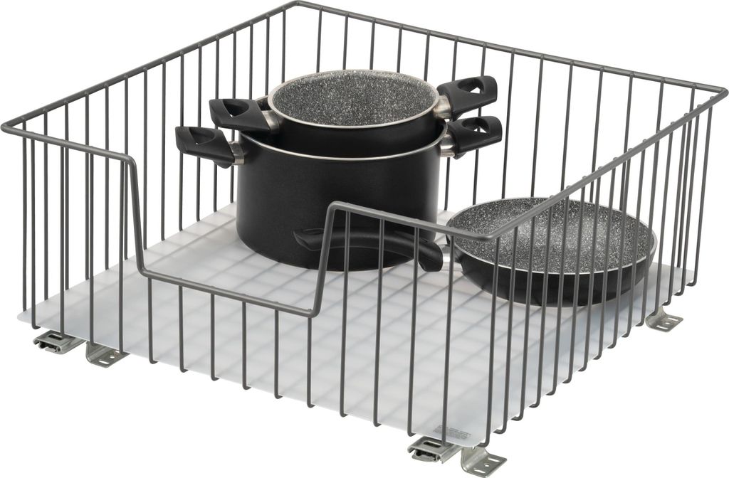 bremermann Schrank-Korbauszug 50 cm mit Einlegeboden, Produktbild 
