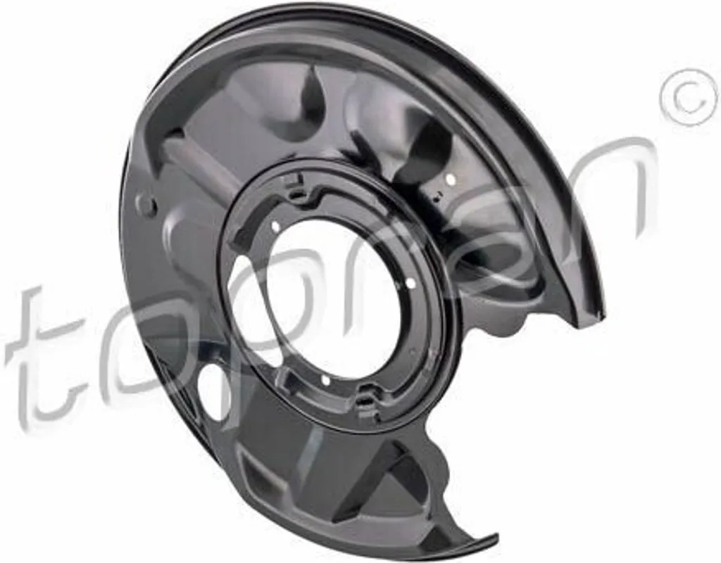 Tôle de protection de frein anti-corrosion Mercedes CLK SLK - TOPRAN 409532
