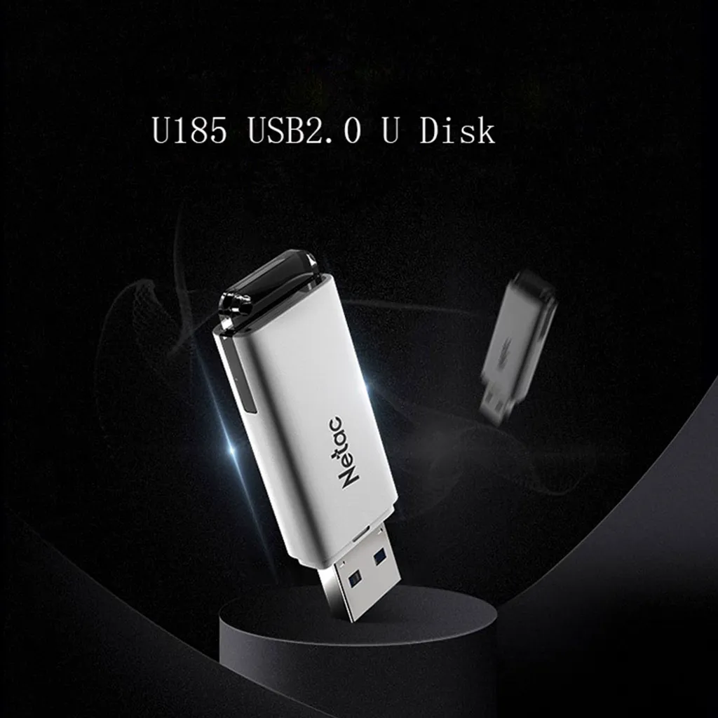Chiavetta USB Netac U185 64GB con Crittografia: Proteggi i Tuoi Dati Privati - 2