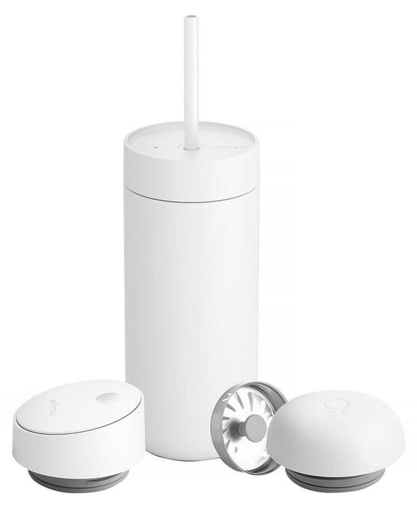 Sada termohrnků Fellow Carter + 3 uzávěry bílá matná 473 ml Obrázek produktu 
