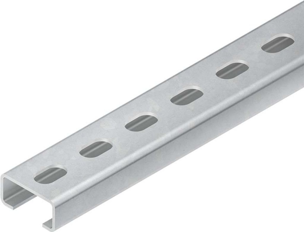 Verankerungsschiene - C-Profil 2000x30x15mm