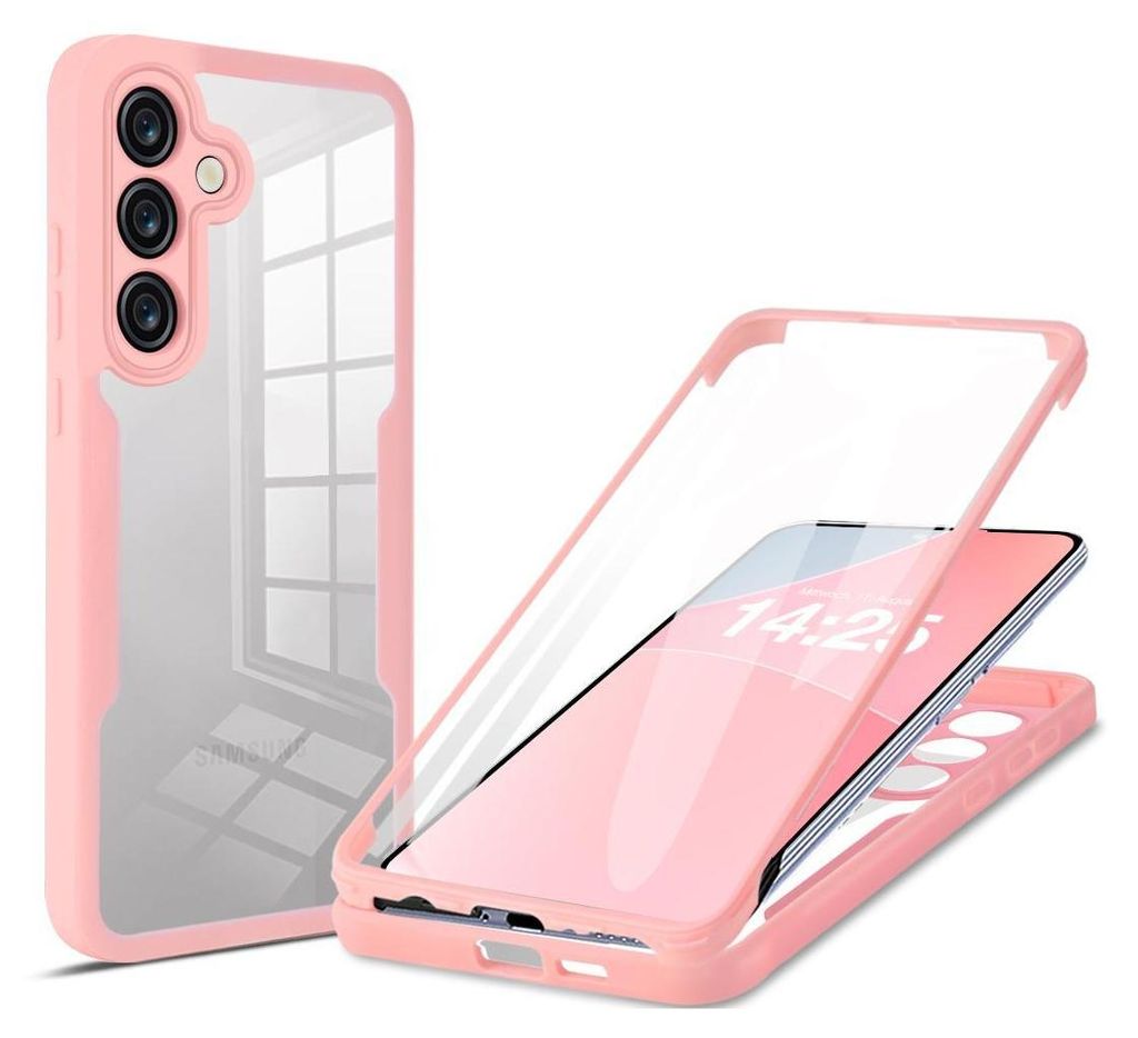 360 Grad Handyhülle für Samsung Galaxy S24 FE Full Cover Produktbild 