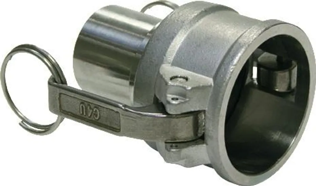 Coupleur Femelle Kamlok en Inox 316 avec Embout Cannelé 25mm pour Tuyau