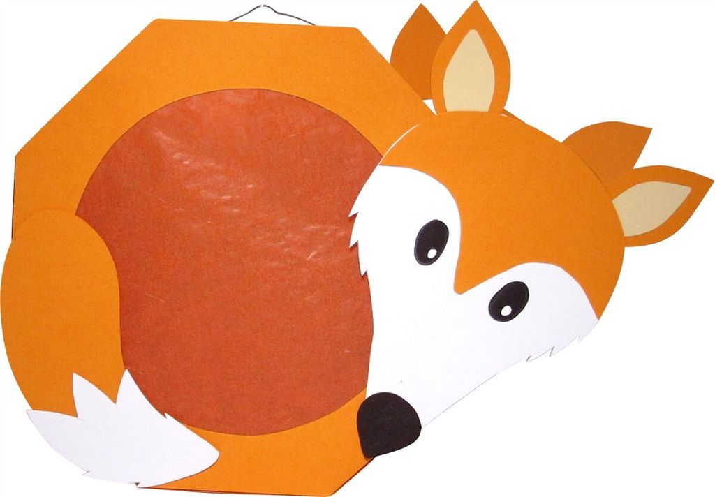 Laternen Bastelset Fuchs von Prell, 4 Stück Produktbild
