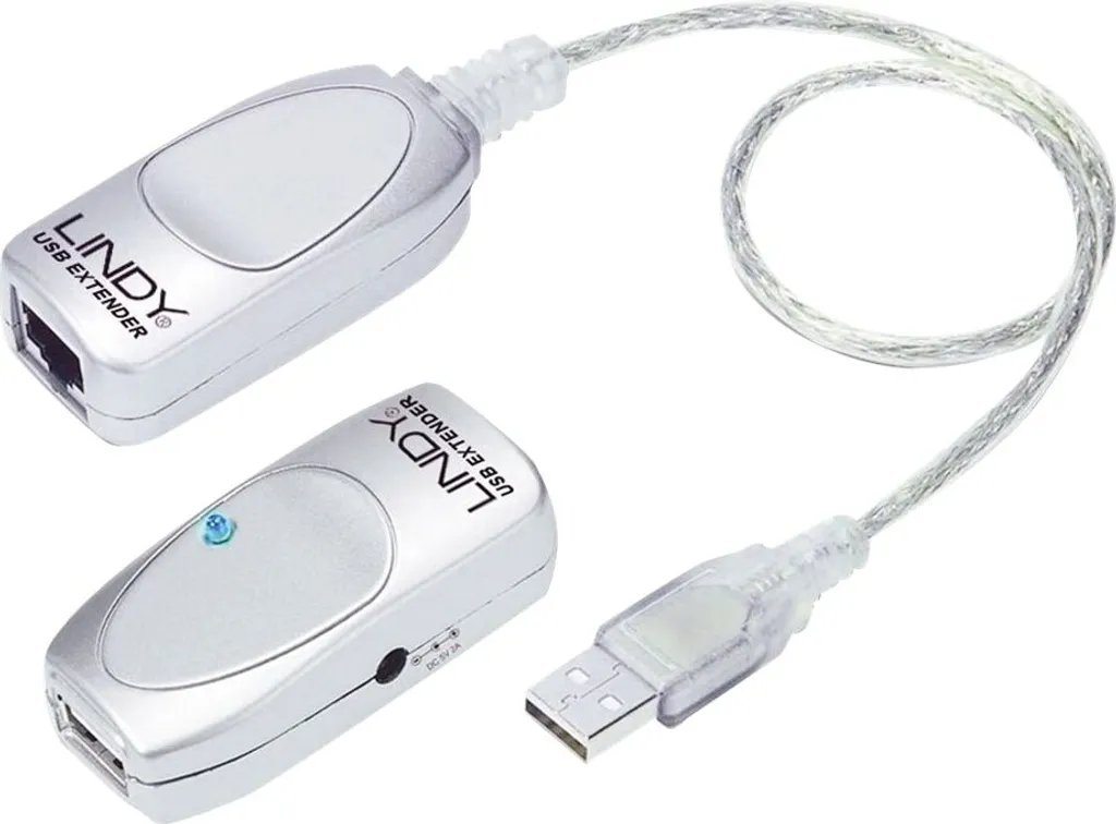 Déport USB 50m Lindy - Solution pour Imprimante et Souris Longue Distance