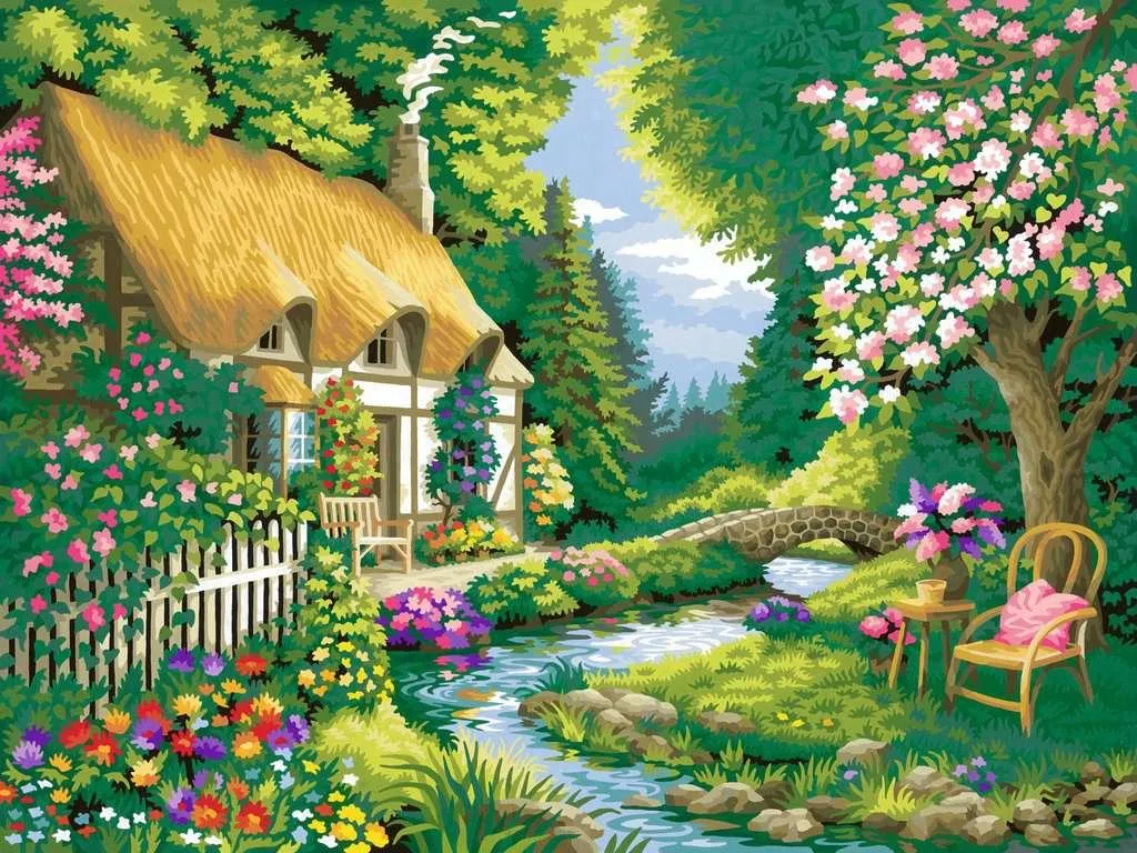 Puzzle Ravensburger 20154 : Finis les reflets avec ce paysage fluvial - 3
