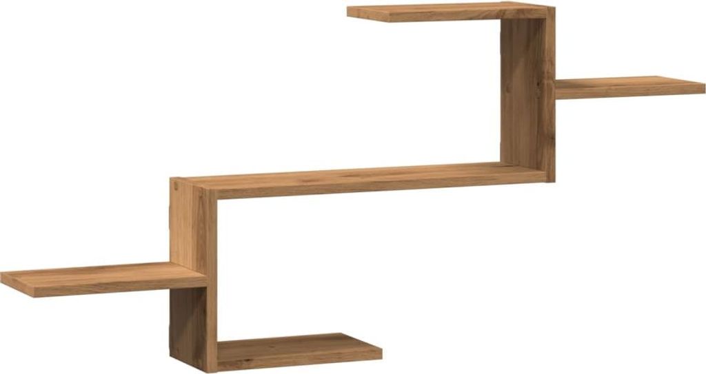 vidaXL Étagère murale Chêne Artisan 104x15x49 cm Bois Image du produit 