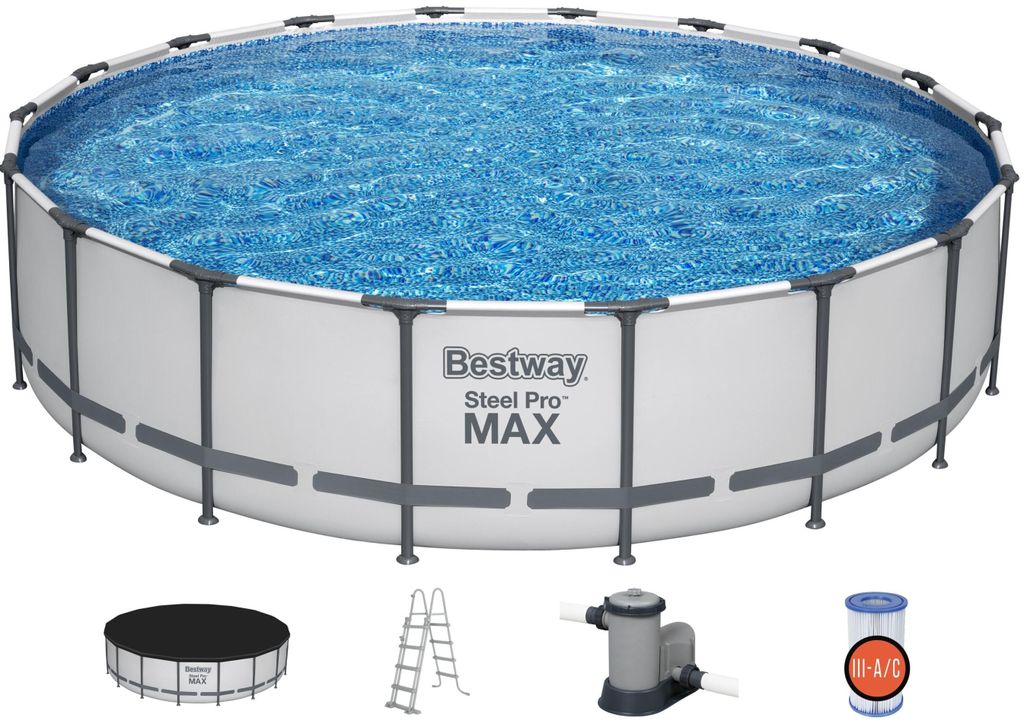 BESTWAY 56462 - Bazén s konstrukcí Steel Pro Max 549 x 122 Immagine del prodotto 