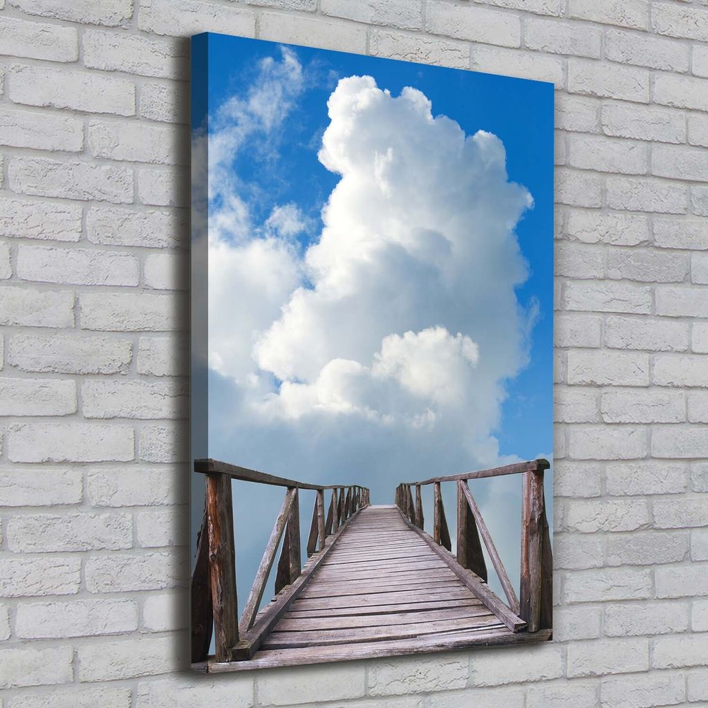 Tulup Leinwandbild - 70x100cm - Wandkunst - Drucke auf Leinwand - Leinwanddruck - Wohnzimmer Wanddekoration XXL - Wohnung Deko Kunstdrucke - Land...