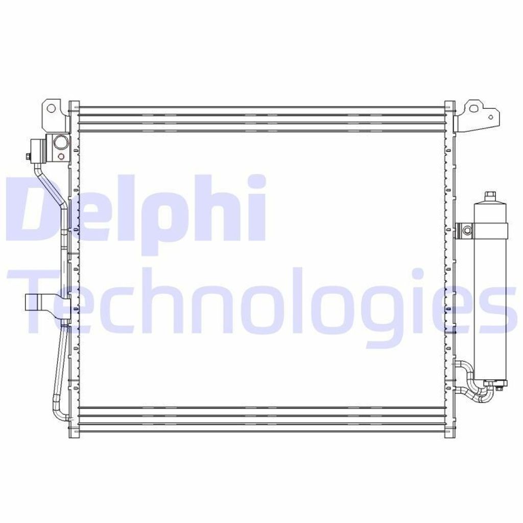DELPHI CF20228 Kondensator Klimaanlage für NISSAN JUKE (F15) +Trockner