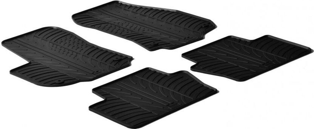 Gummi-Fußmatten Opel Zafira B 2005-2012 (5 Plätze)