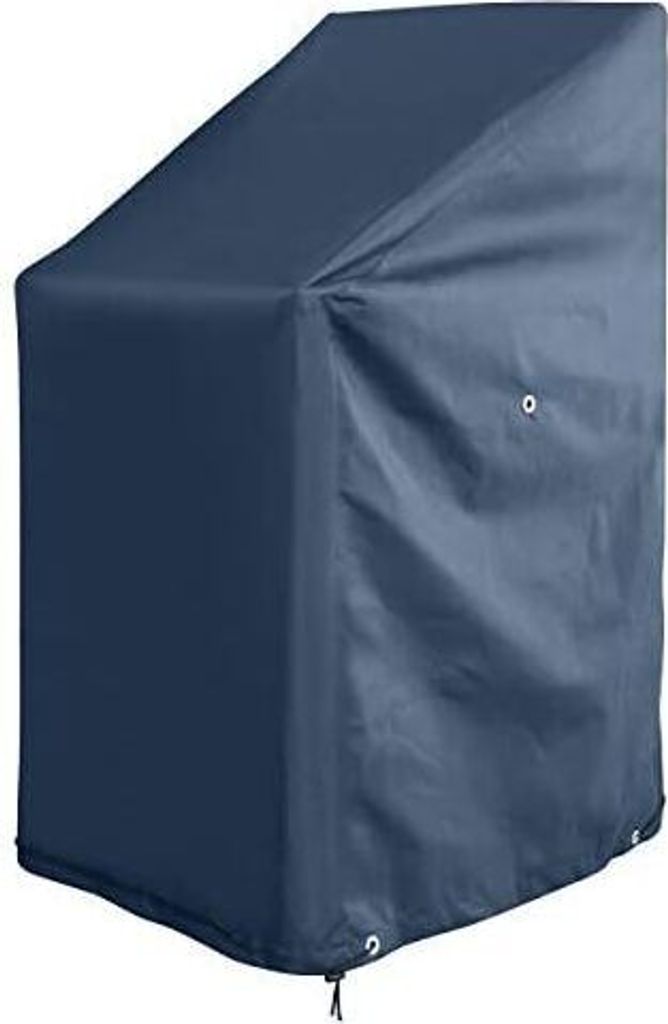 Abdeckung für Gartenstühle - Schutzhülle Gartenstuhl - Schutzhaube Stapelstühle - Abdeckhülle Klappstühle, Hochlehner - Premium Abdeckplane a...