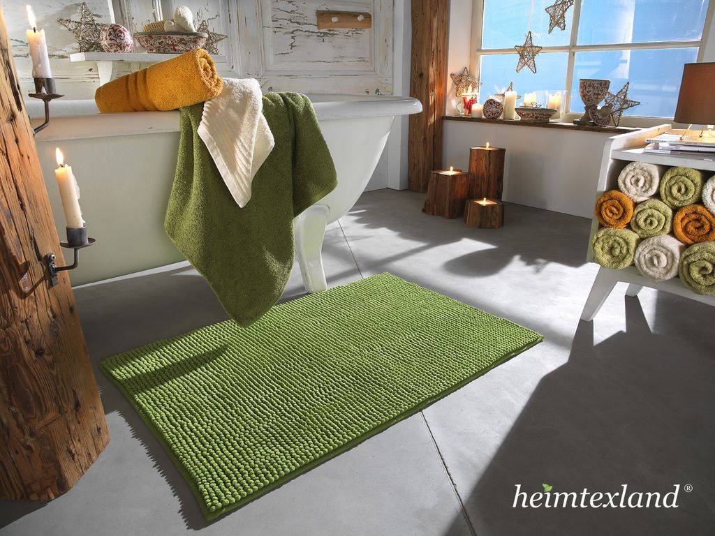 heimtexland ® Badvorleger Chenille Super Flauschig Produktbild 7