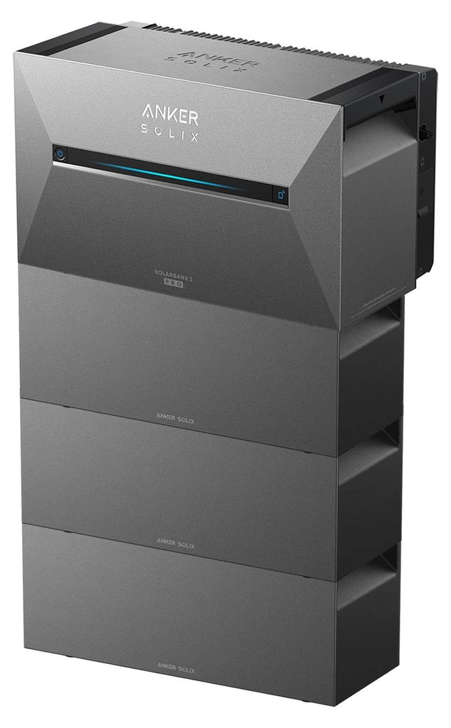 Anker SOLIX Solarbank 3 Pro E2700 3.600 W/2.688 Wh LiFePO4, IP65, erweiterbar 16kWh mit 3 BP2700 Erweiterungsakku