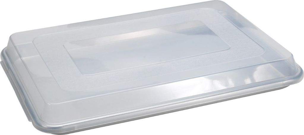 Backblech mit Deckel, 45,5 x 32,8 cm, Aluminium - Nordic Produktbild 