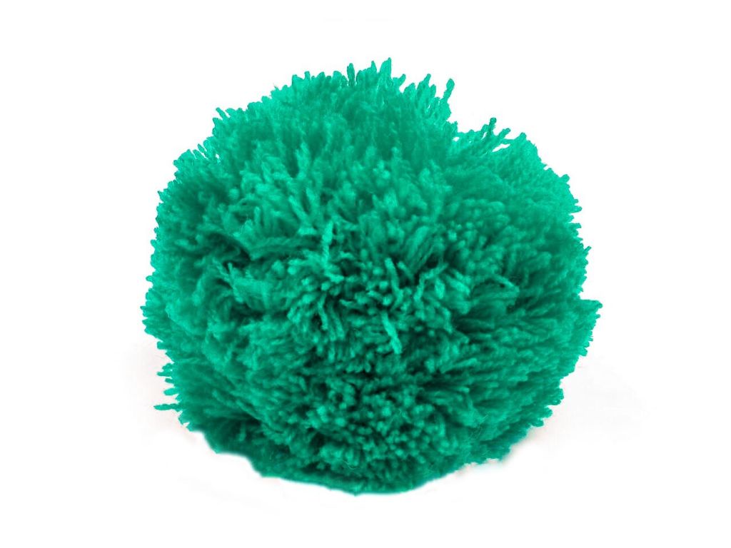 Bommel Wollbommel Pompon 10cm mit einer großen Farbauswahl (1 Stück)
