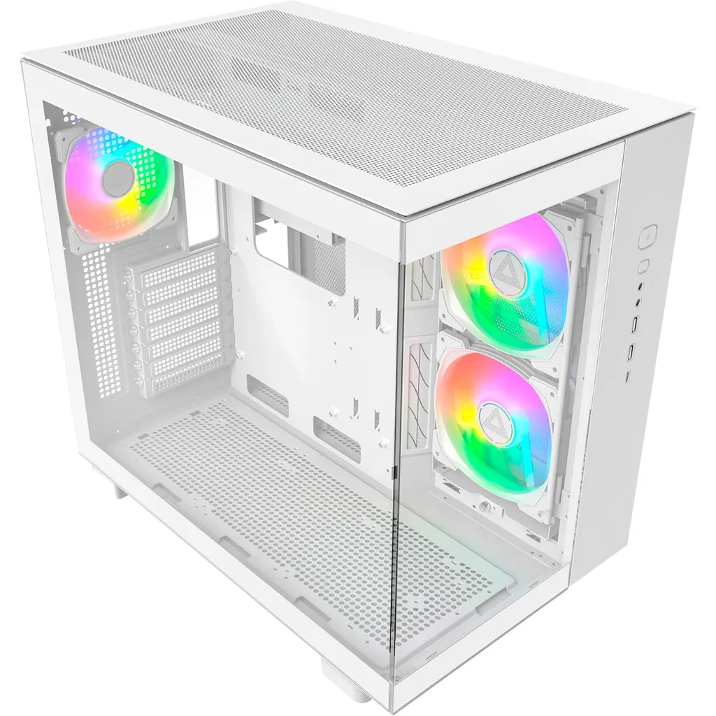 Boîtier PC MONTECH KING 65 PRO Blanc : Stop à la Surchauffe et aux Câbles
