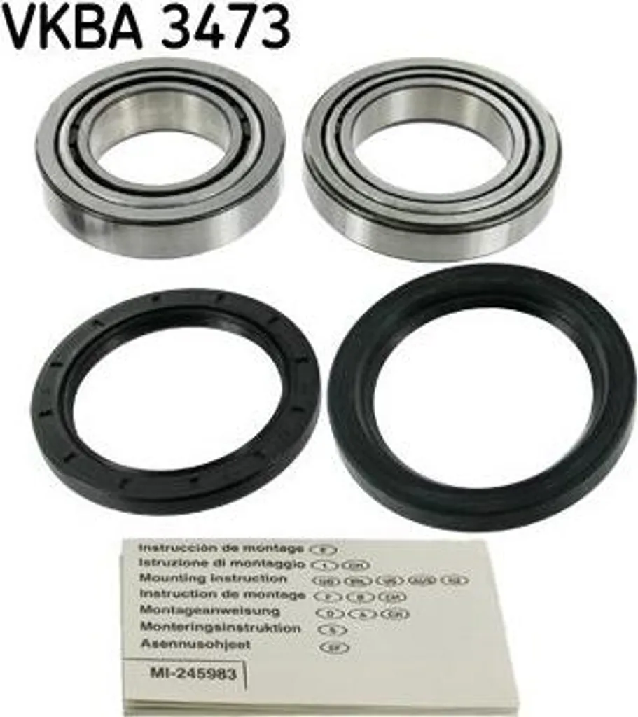 Supprimez le Bruit de Roue avec le Kit SKF VKBA 3473 pour XK8er