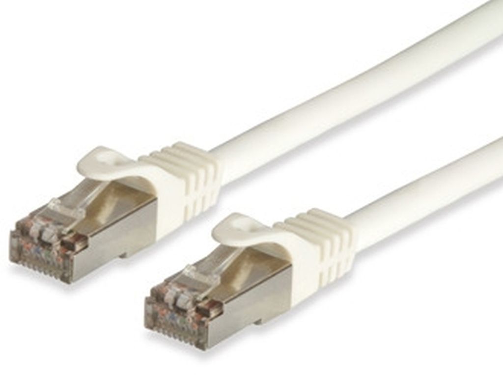 equip 605718 Kategorie 7 Netzwerkkabel - 15 m - ja - 1 x RJ-45 Stecker Netzwerk - 1 x RJ-45 Stecker Netzwerk - Weiß