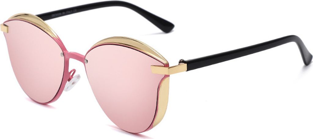 INF Stylowe Okulary Przeciwsłoneczne z Lustrzanymi Szkłami Zdjęcie produktu 