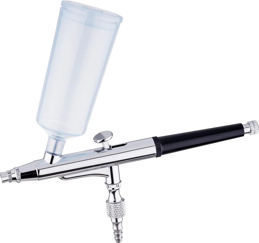 Aérographe de précision double action avec coffret buse 0,2 et 0,3 mm