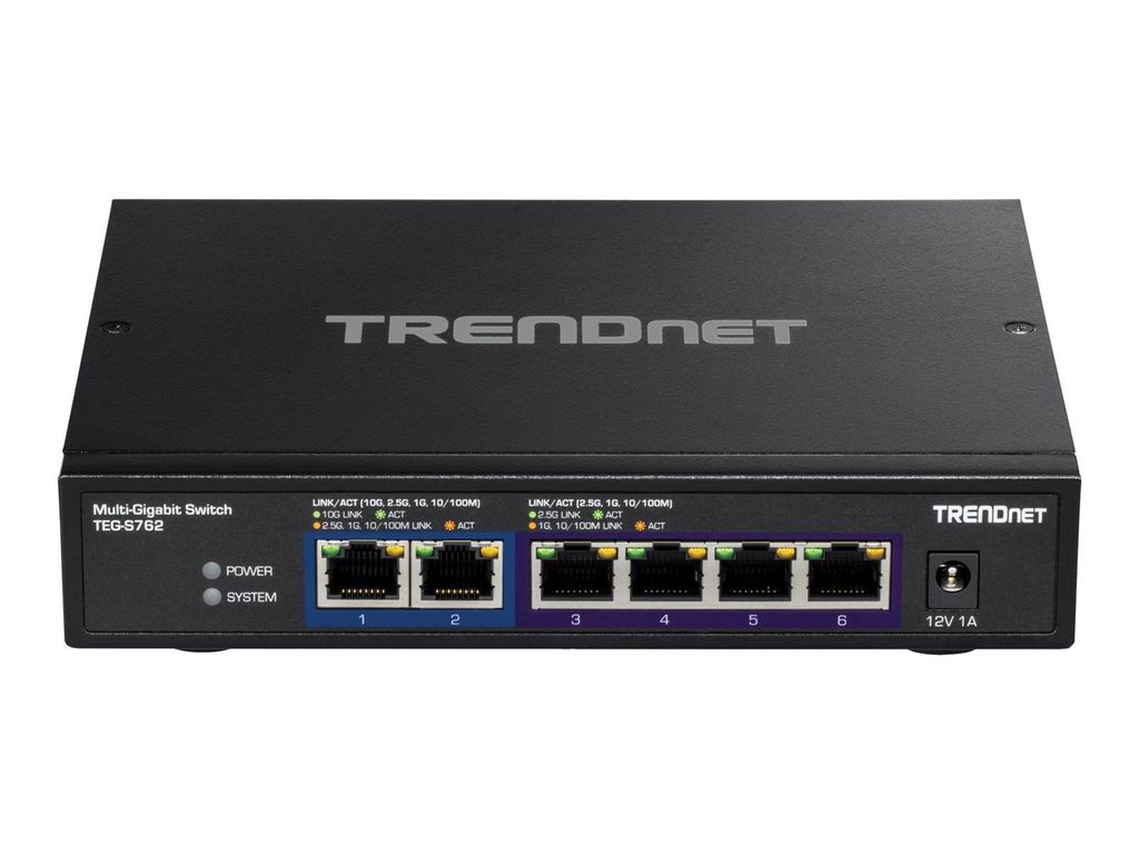 TrendNet TEG-S762 TRENDnet 6-Port 10G Switch Obrázok produktu 