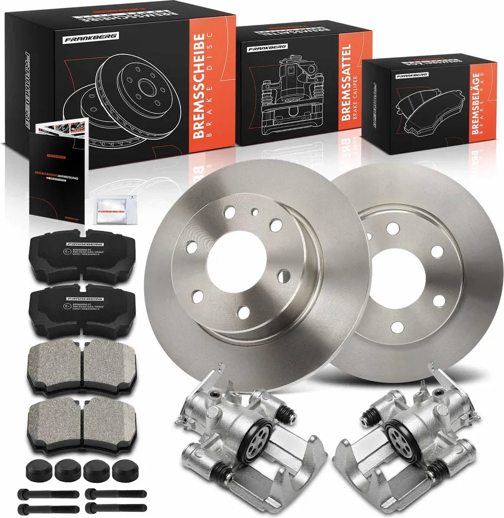 Pack de Freins Arrière avec Étriers et Disques pour Iveco Daily IV