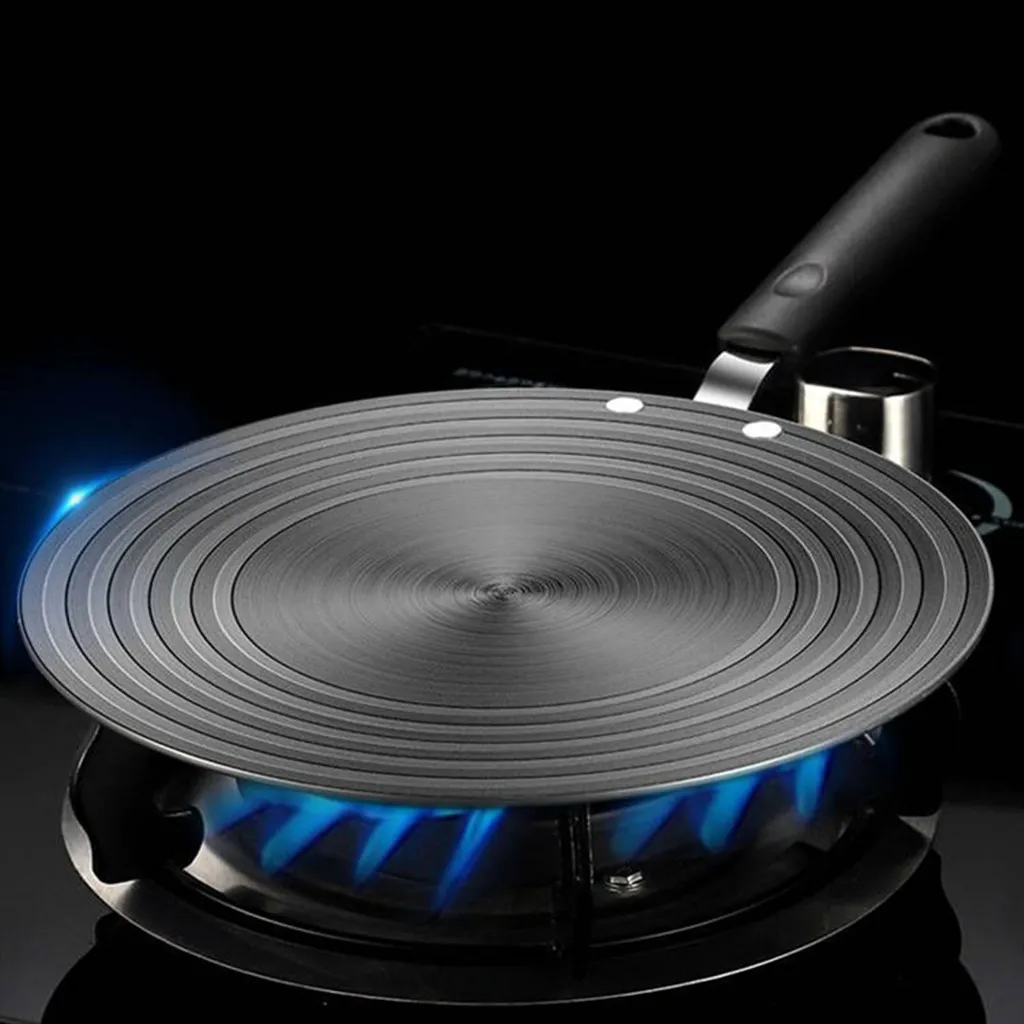 Diffuseur de chaleur Simmerplatte en alliage aluminium 28cm avec poignée - 8