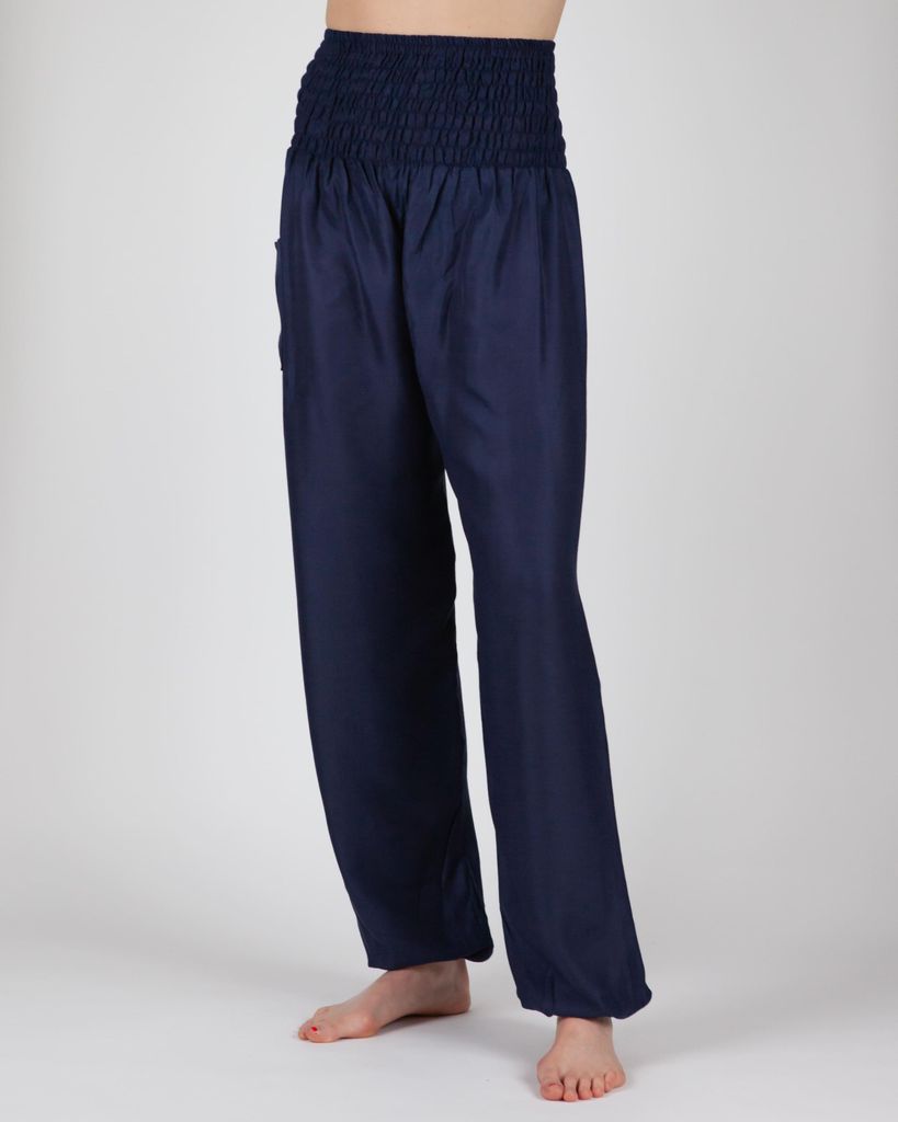paigh Haremshose in bequemem, lockerem Schnitt Blau XS/S