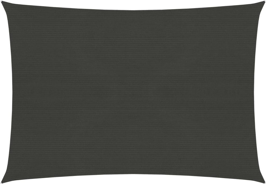 Sonnensegel 160 g/m² Anthrazit 2x3 m HDPE , Markisen Design 2024