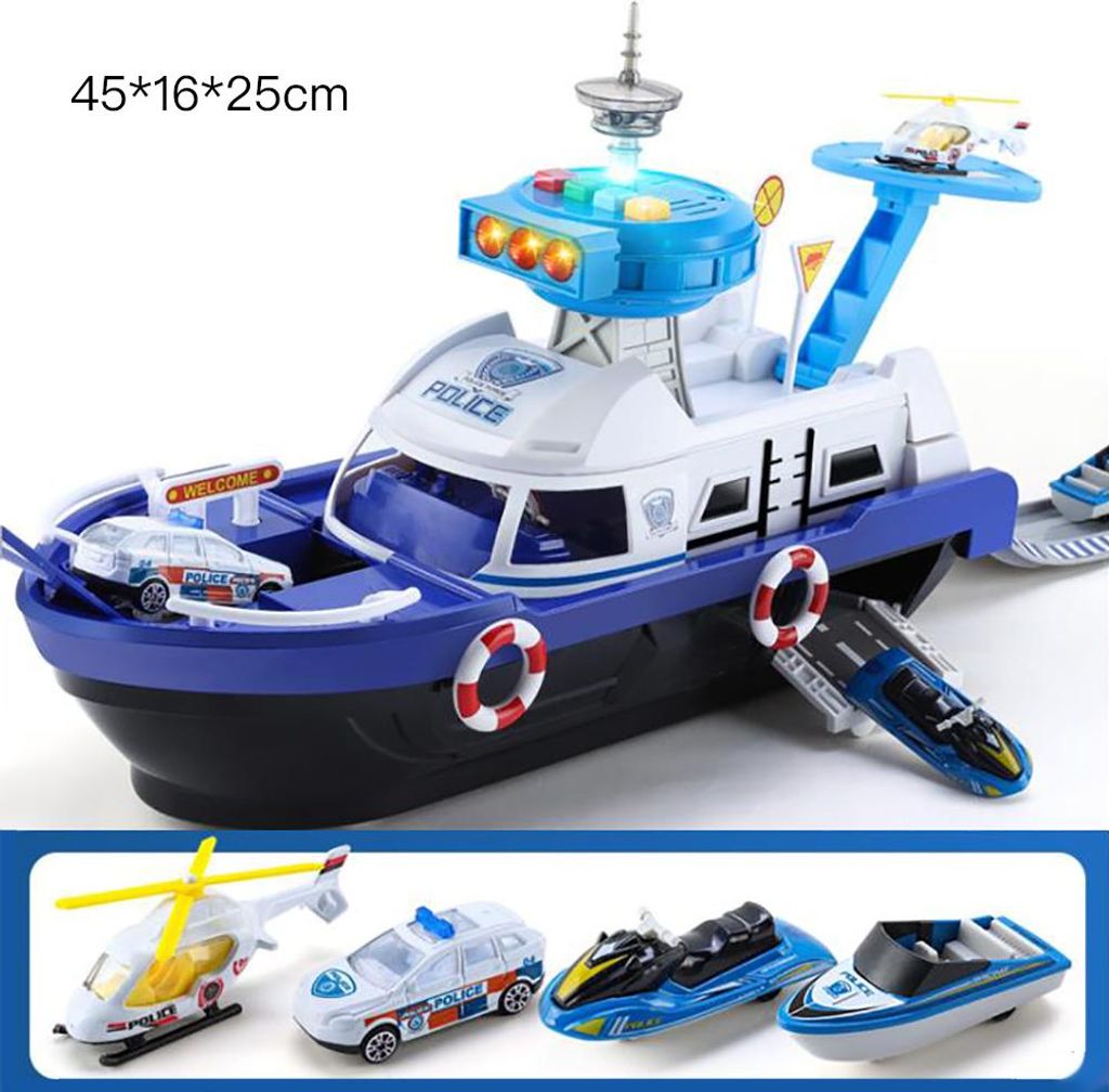 Kinderspielzeug, Boot, Modellschiff, Spielzeug mit Auto, Flugzeug, Jungen, Puzzle, Intelligenztraining