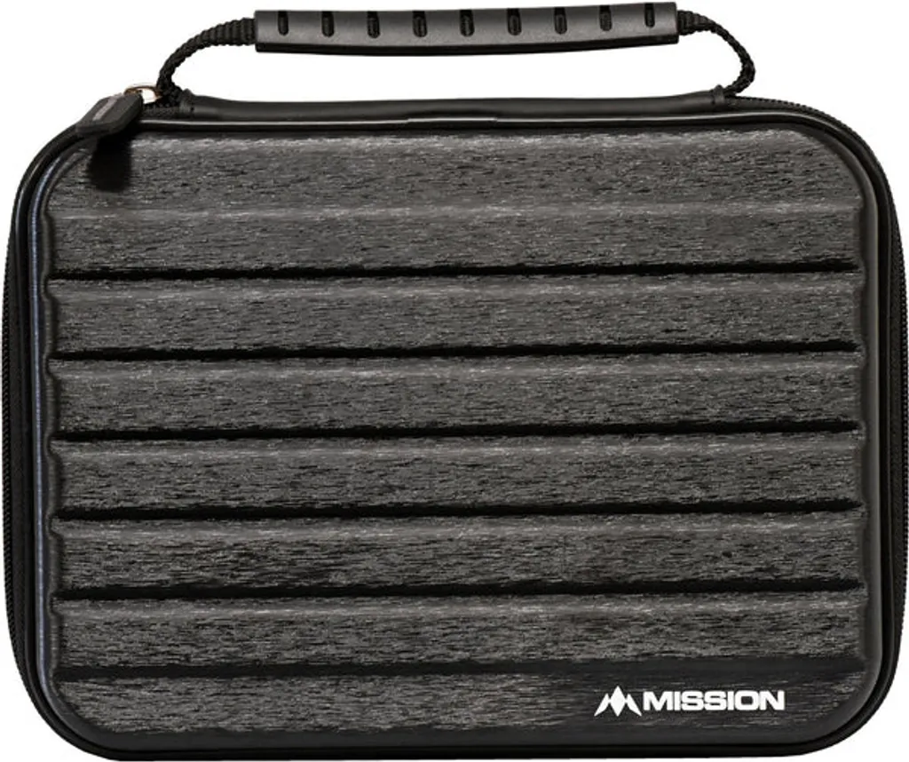 Mallette de Rangement Mission ABS-4 pour Fléchettes - Coloris Noir Métal