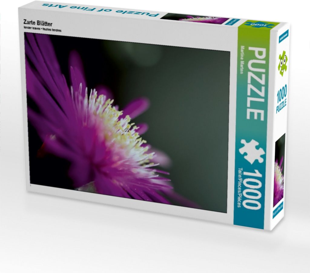 Calvendo Zarte Blätter 1000 Teile Puzzle quer 640x480mm, Marten Martina; 7363220
