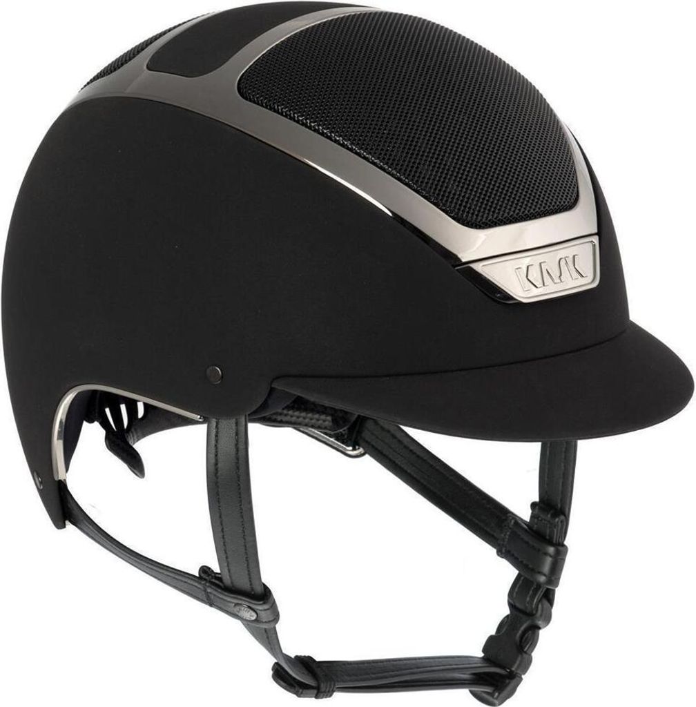 KASK Dogma Chrome Light Silver Frame Reithelm inkl. Liner "Vorgängermodell"