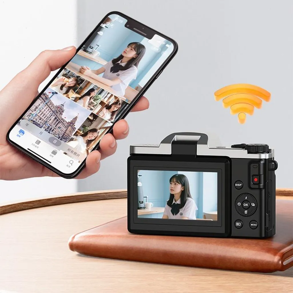 Appareil Photo Reflex Numérique HD INF pour Débutant avec Écran Mobile - 6
