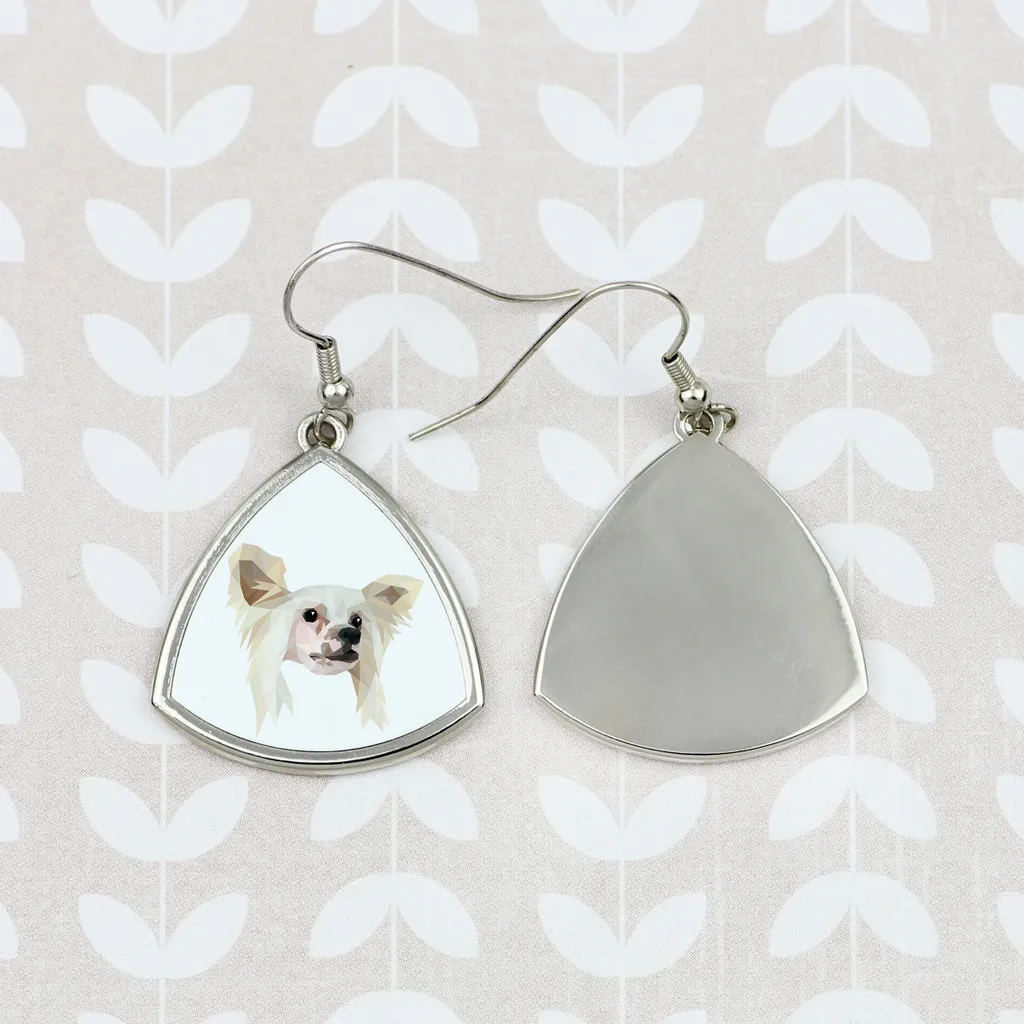 Offerta Orecchini Art-Dog Cane Cinese a Cresta | Prezzo Speciale - 4