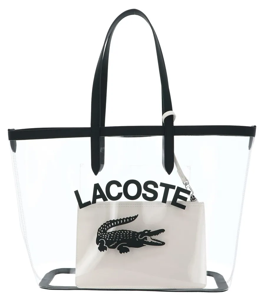 Sac de shopping Lacoste transparent : idéal pour la plage et ville