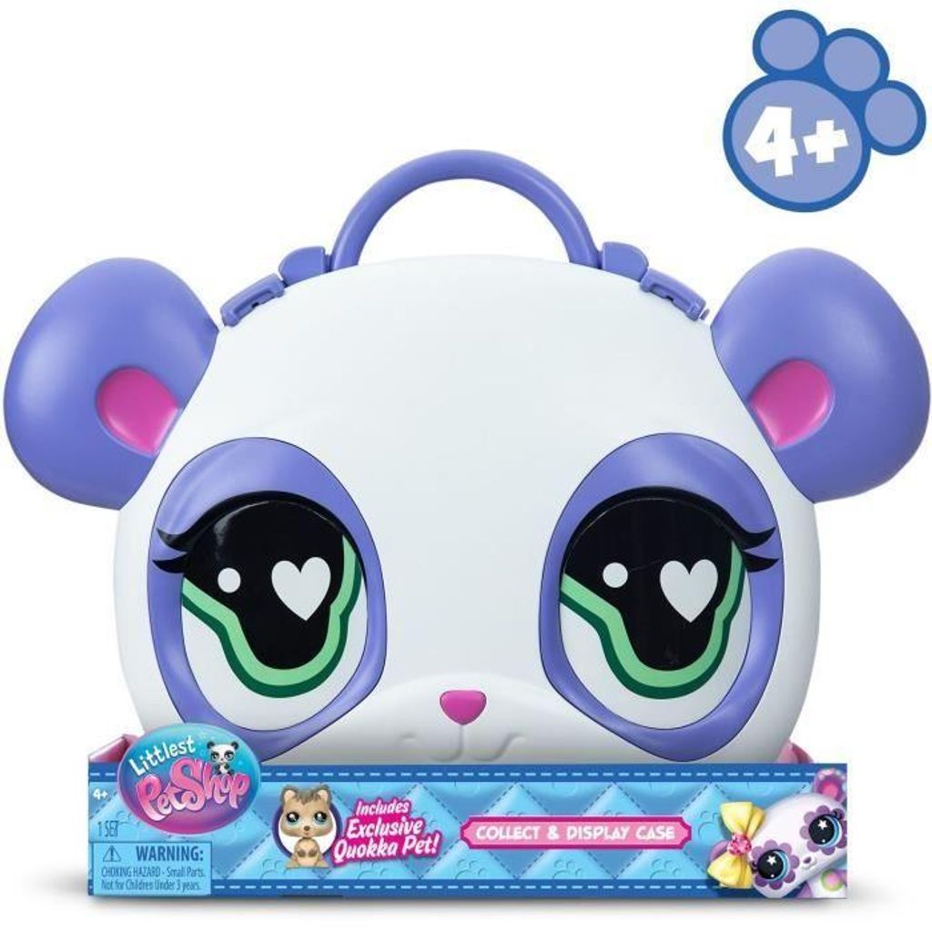 Littlest Pet Shop Sammelbox, Aufbewahrungskoffer mit 1 Rare Pet, Enthält Exklusiven Roblox Code, Für bis zu 25 Figuren