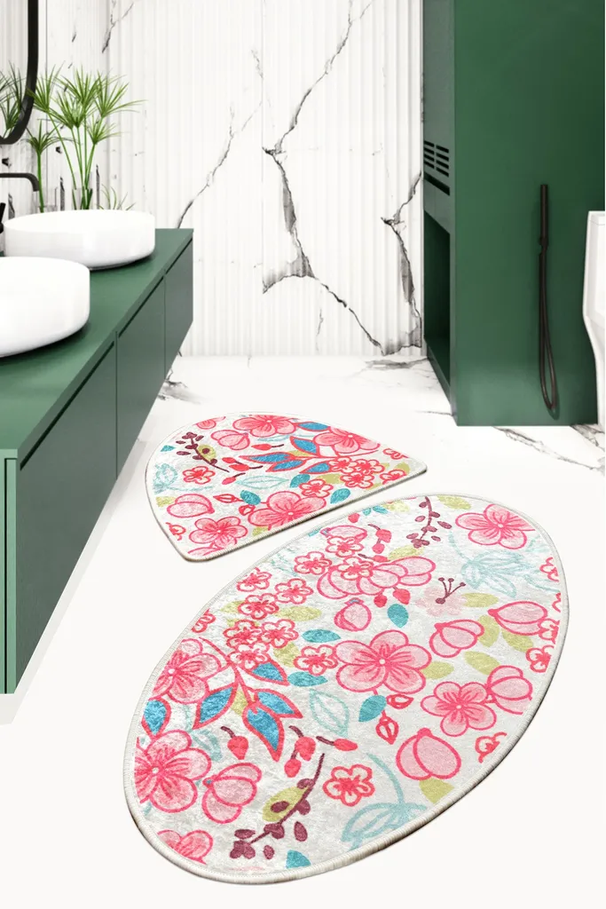 Tapis de bain 700 g/m² Mijolnir Dolce CHL2113 doux et multicolore