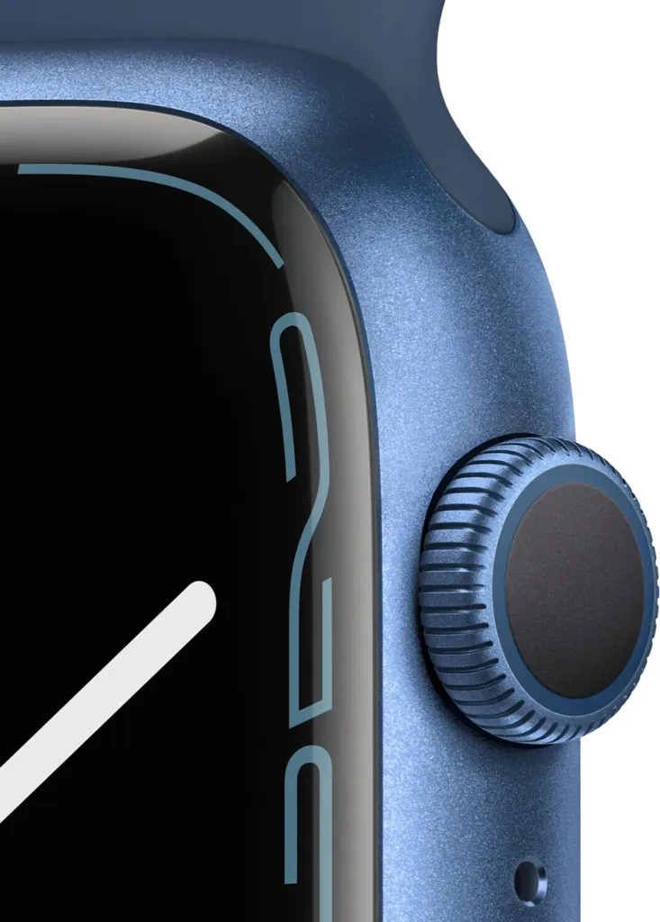 Montre Connectée Apple Watch S7 45mm Bleu Abyss avec Boîtier Alu - 2