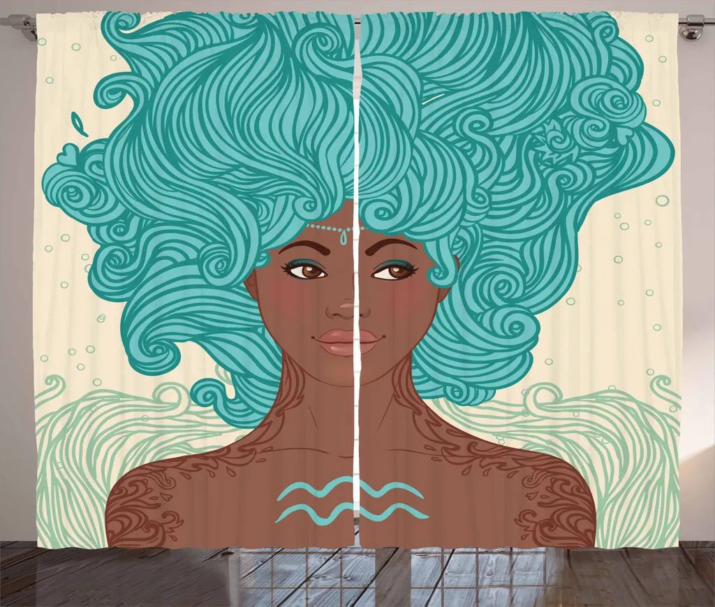 Tenda Rustica Acquario ABAKUHAUS Verde Marrone - Arredo Astrologico