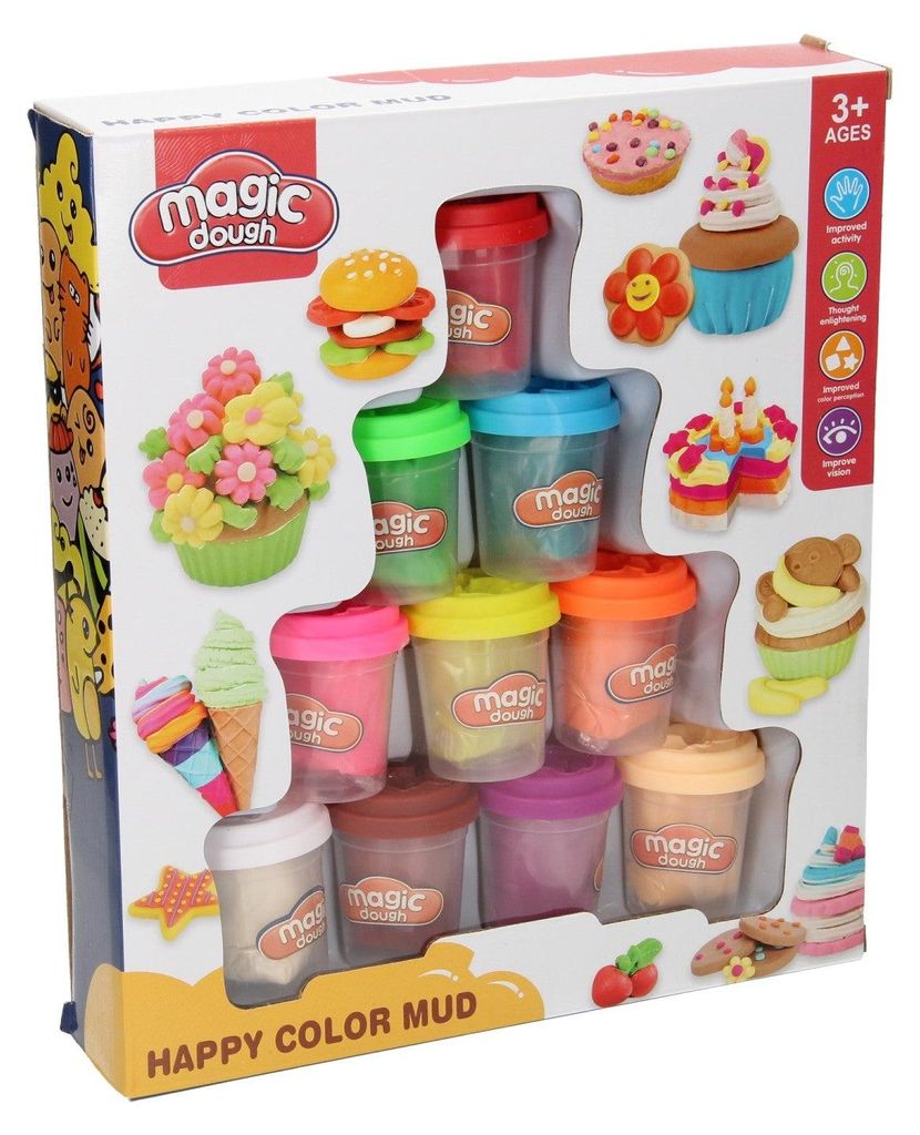Kleiset Variatie - 10 Kleipotjes
