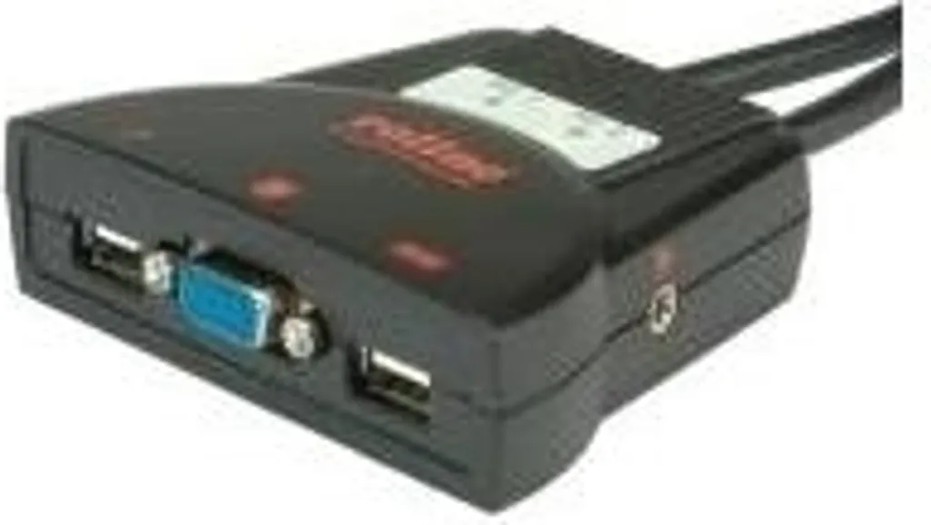 ROLINE KVM-Switch 'Star' 2 PCs, VGA, USB, Audio (14.01.3234)