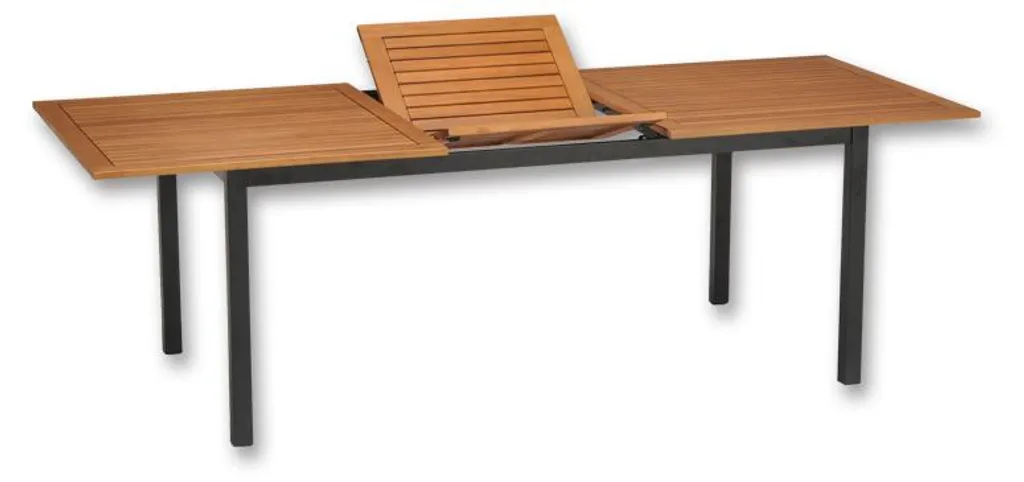 Grande table de repas rectangulaire FLAMINGO pour 8 personnes en bois