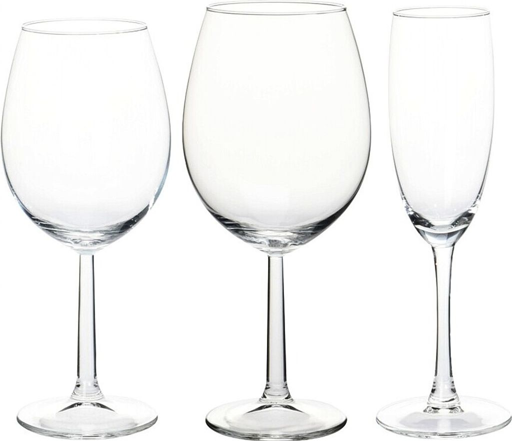 Excellent Houseware Weinglaser-Set - 18-teilig - Glas - 3 Produktbild 